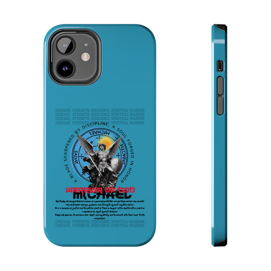 Tough Phone Cases: Inspirational Quote Phone Case, Gift for Strength Lovers, Durable Steel Blue Phone Case, Protective Case for Men & [...]