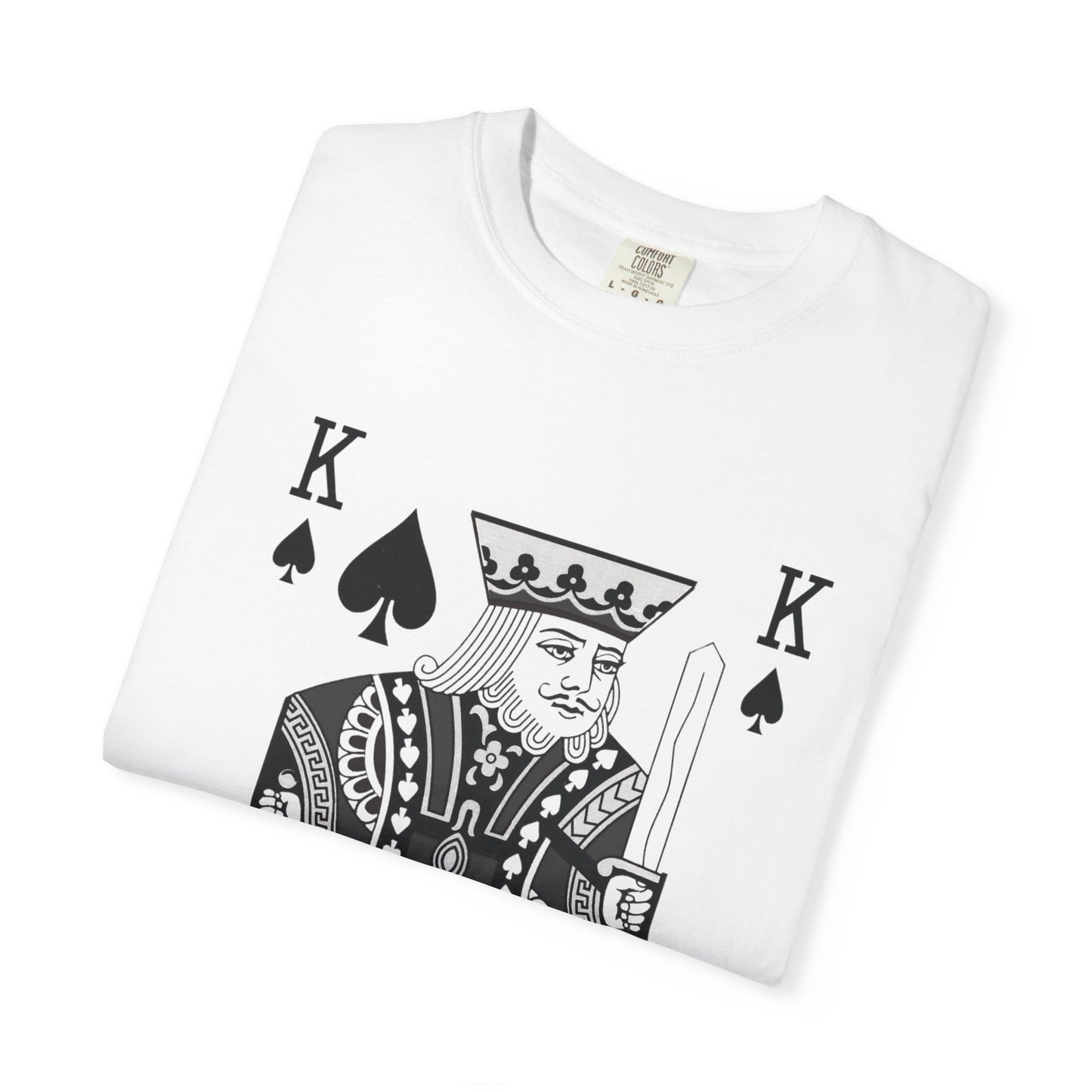 King of Spades T-Shirt — Playing Card Graphic Tee