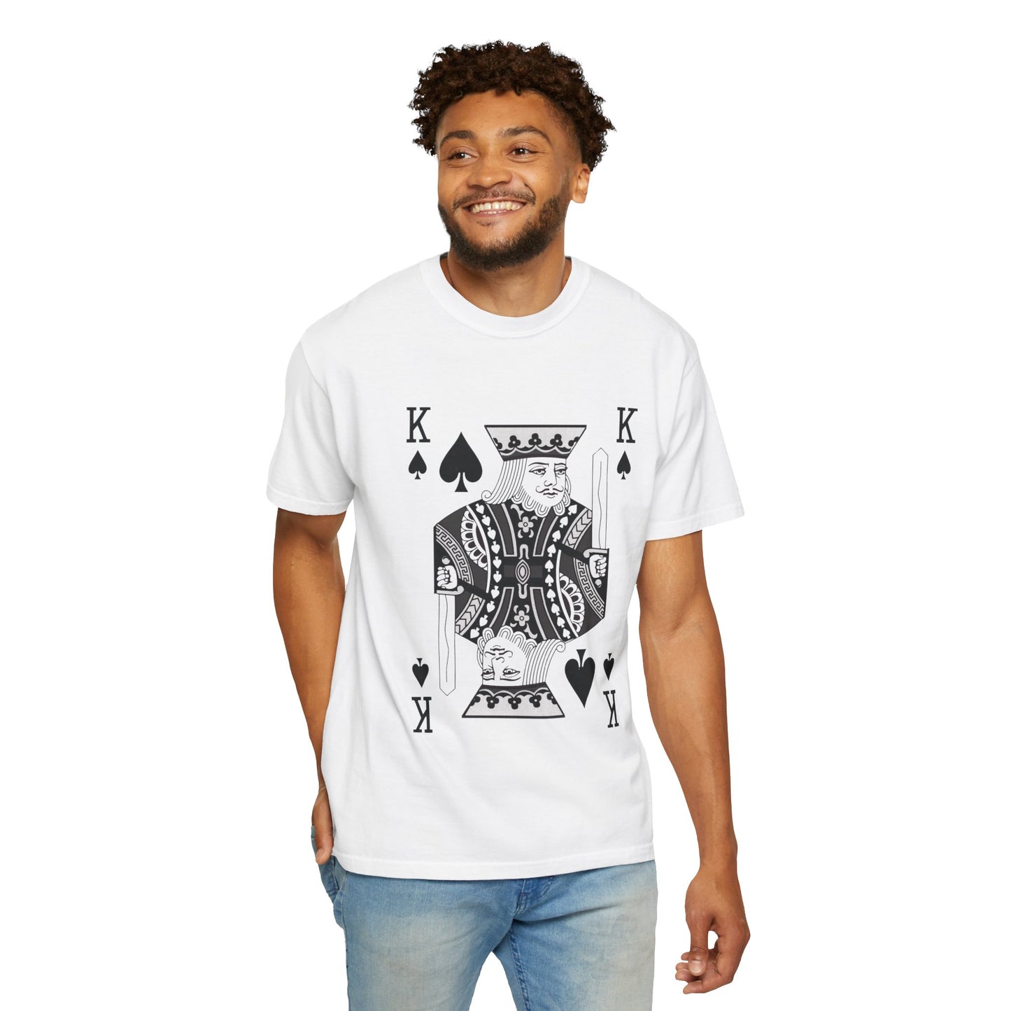 King of Spades T-Shirt — Playing Card Graphic Tee
