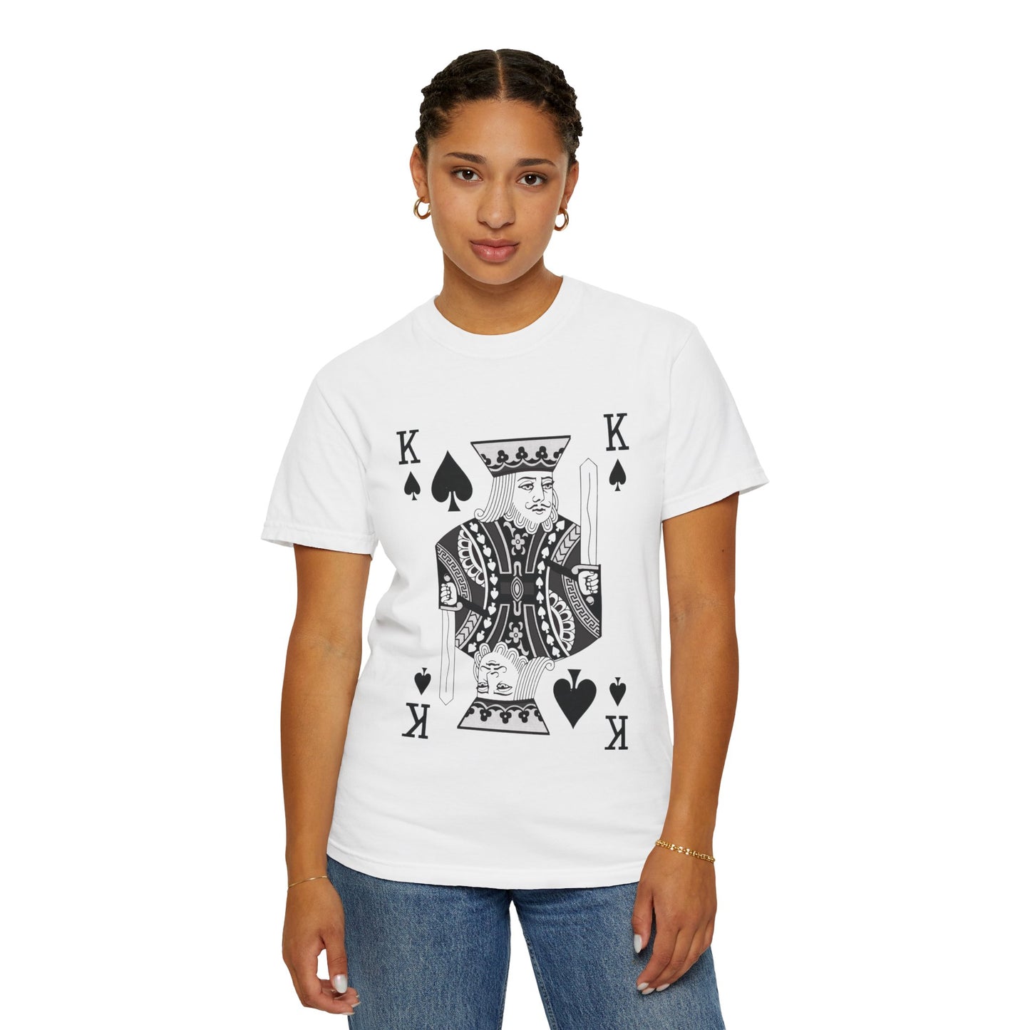 King of Spades T-Shirt — Playing Card Graphic Tee