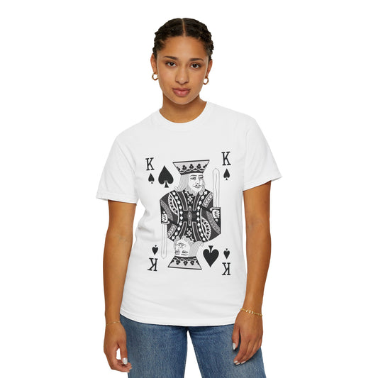 King of Spades T-Shirt — Playing Card Graphic Tee