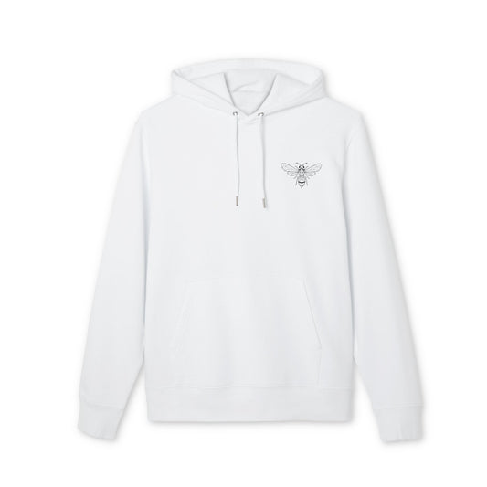 Wholeness Bee Hoodie — Minimal Back Graphic Pullover